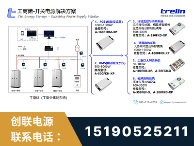 桦甸-工商储-开关电源解决方案