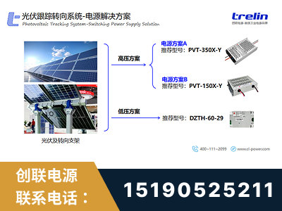 桦甸-光伏跟踪转向系统-电源解决方案
